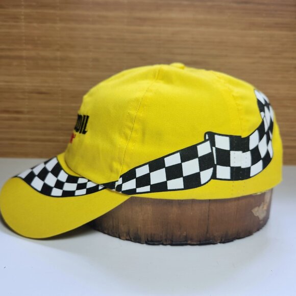 Pennzoil Racing Baseball Hat Mens Adjustable Buckle Closure New Yellow - Picture 5 of 7
